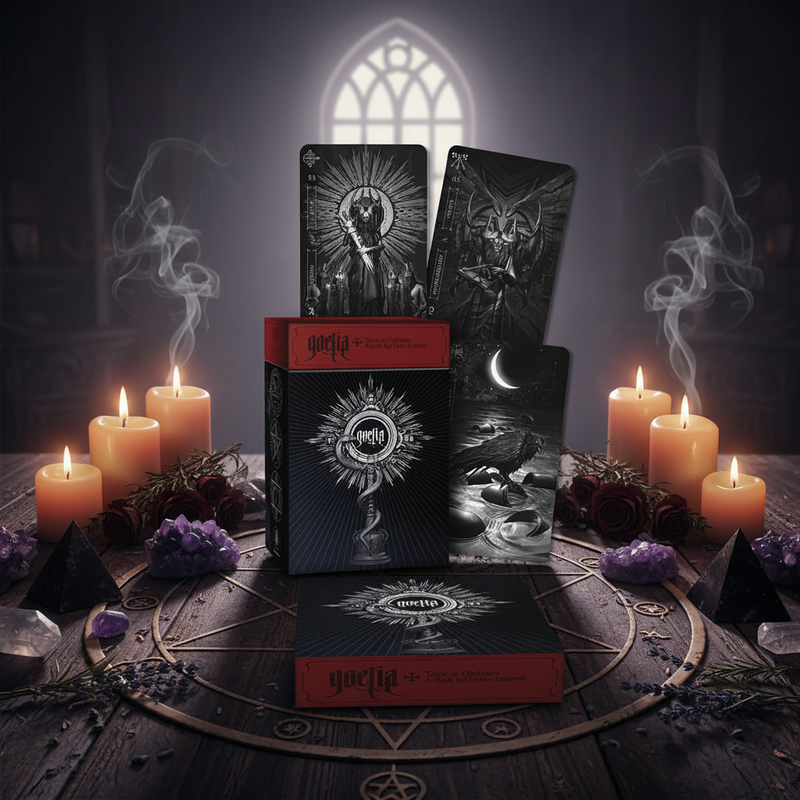 Goetia Tarot in Darkness