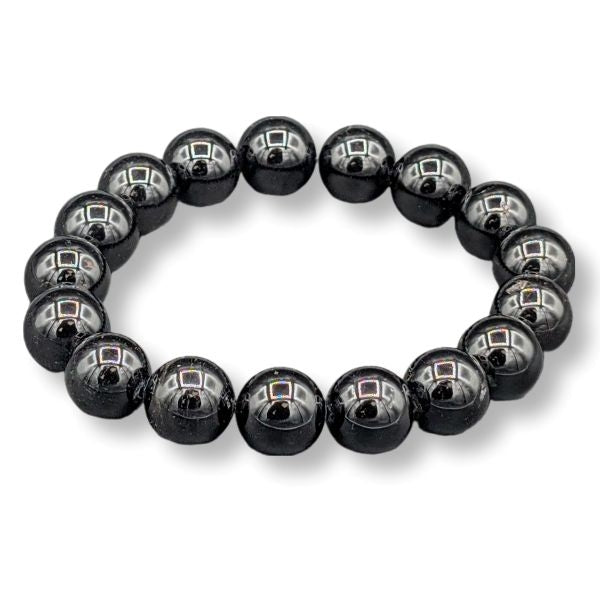 12mm Bracelet Black Tourmaline