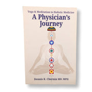 Book cover of 'A Physician's Journey' by Dennis K. Chernin MD, MPH on a beige background