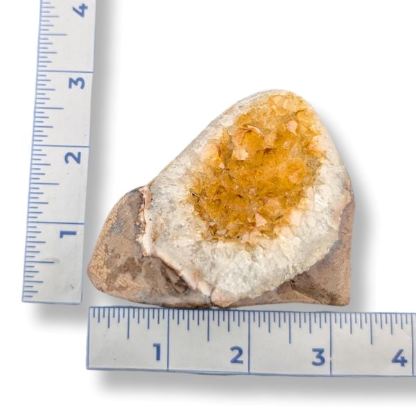 Rocks Citrine Druzy Stand Up 186g Approximate