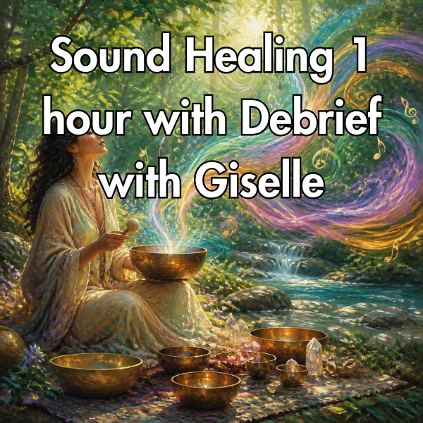 Sound Healing With Giselle 1 Hour With Debrief