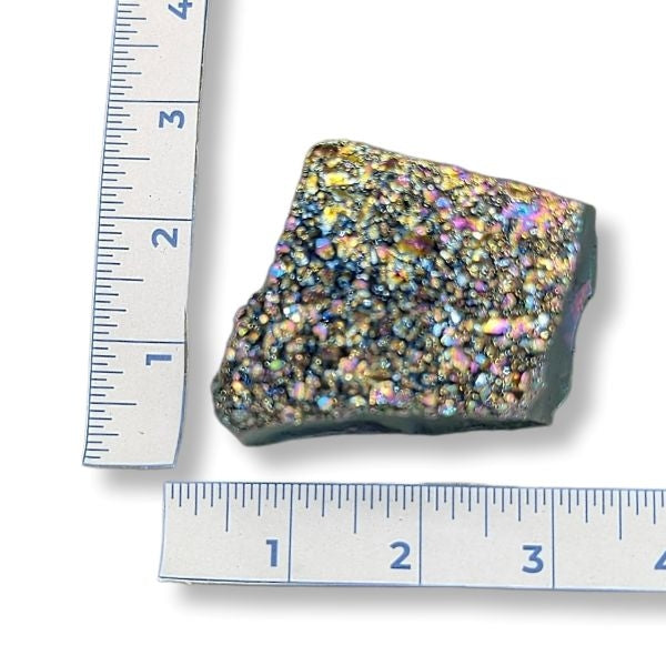Rocks Titanium Rainbow Amethyst Cluster 192g Approximate