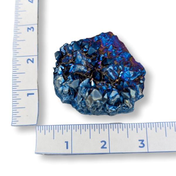 Rocks Titanium Blue Amethyst 116g Approximate