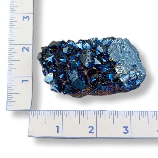 Rocks Titanium Blue Amethyst 144g Approximate