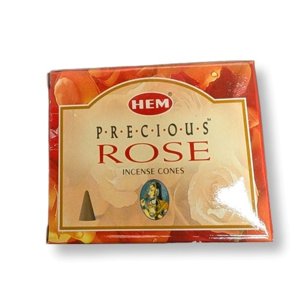 Hem Incense Cones Red Rose 10pcs