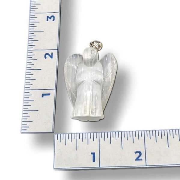 Pendant Selenite Angel