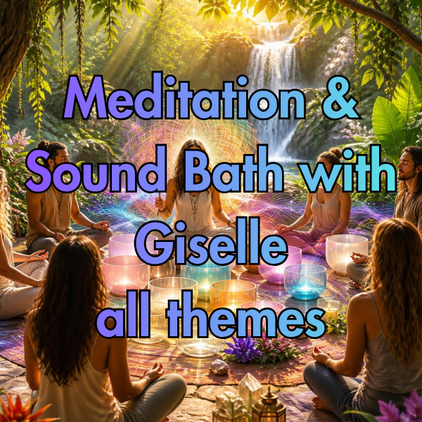 Giselle Presents Meditation & Sound Bath 1 Hour
