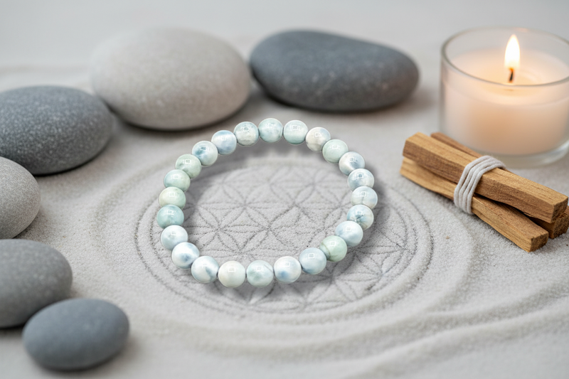 7mm Bracelet Larimar
