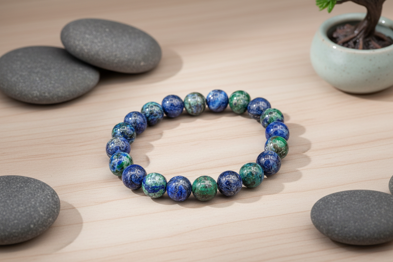 10mm Bracelet Azurite
