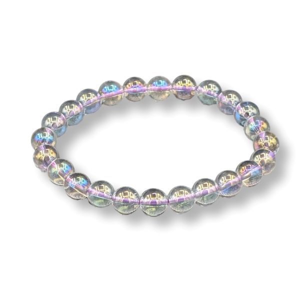 8mm Bracelet Angel Aura Quartz