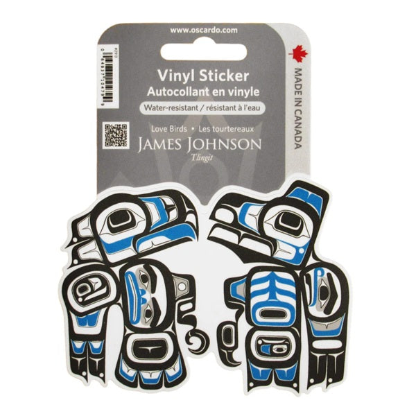 Sticker Love Birds