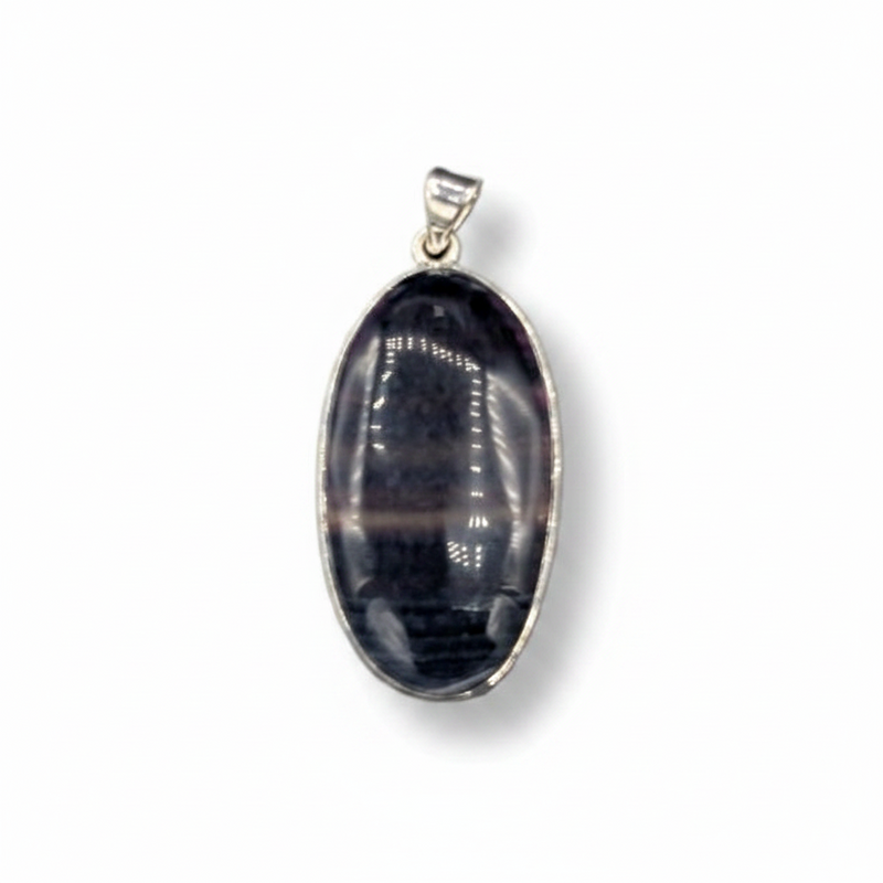 Pendant Fluorite Sterling Silver