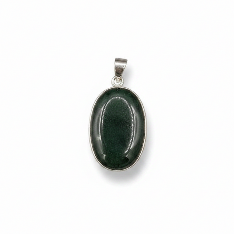 Pendant Jade Sterling Silver