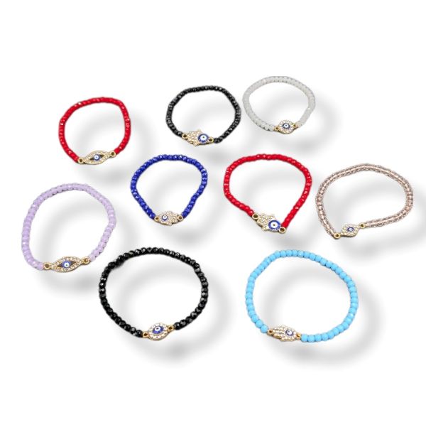 4mm Bracelet Evil Eye