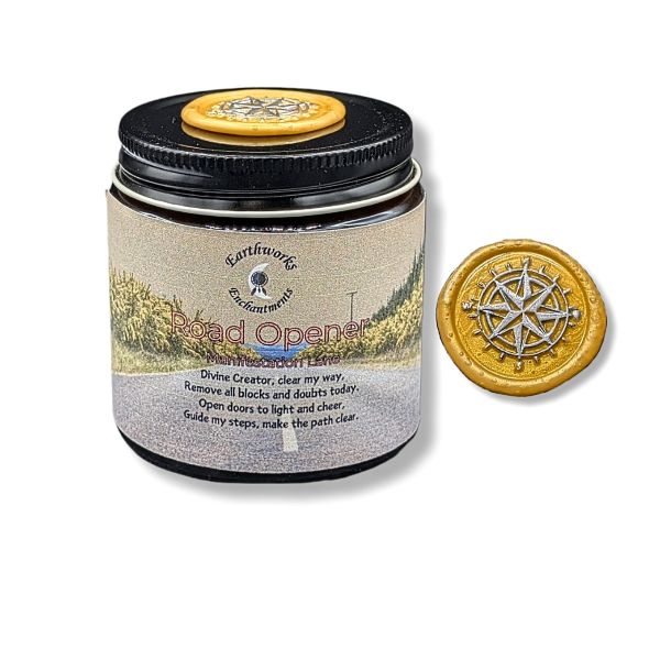 Earthworks Enchantments Road Opener Candle Manifestion Lane