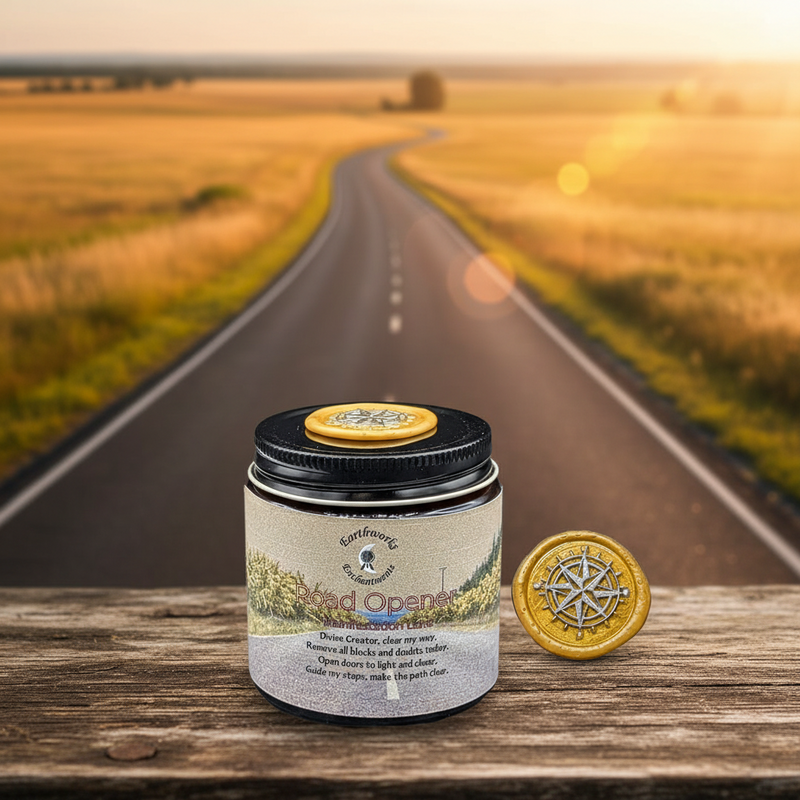 Earthworks Enchantments Road Opener Candle