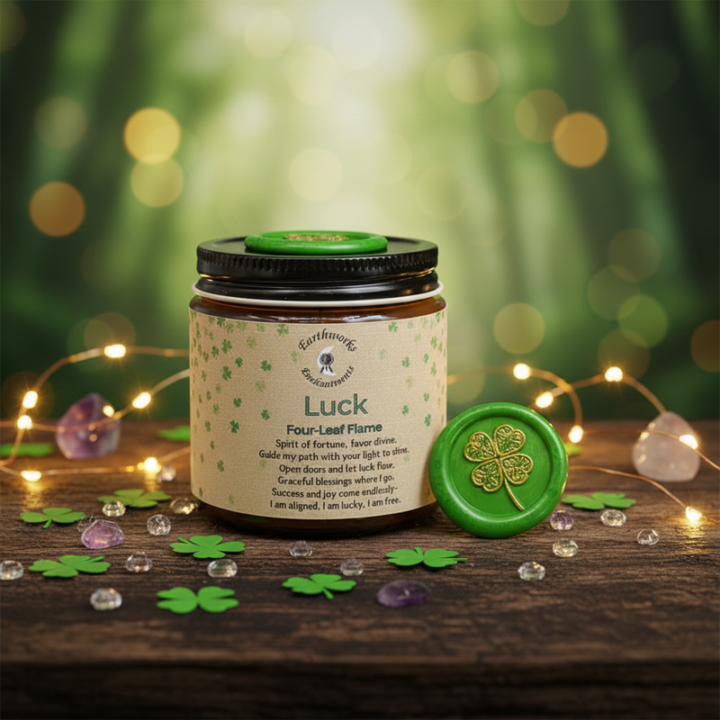 Earthworks Enchantment Candle Luck