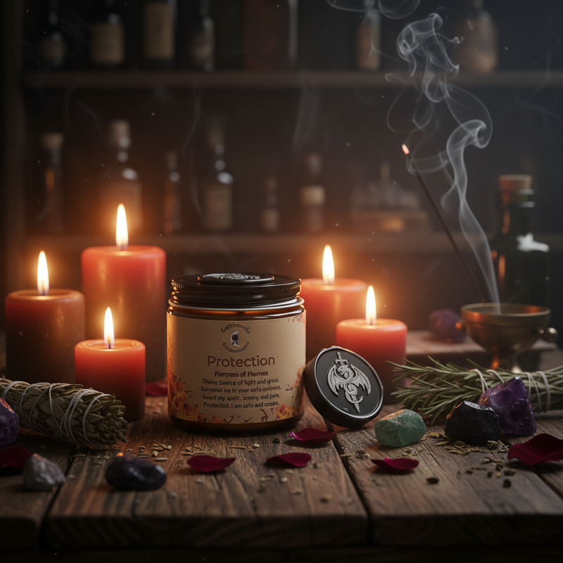 Earthworks Enchantments Protection Candle