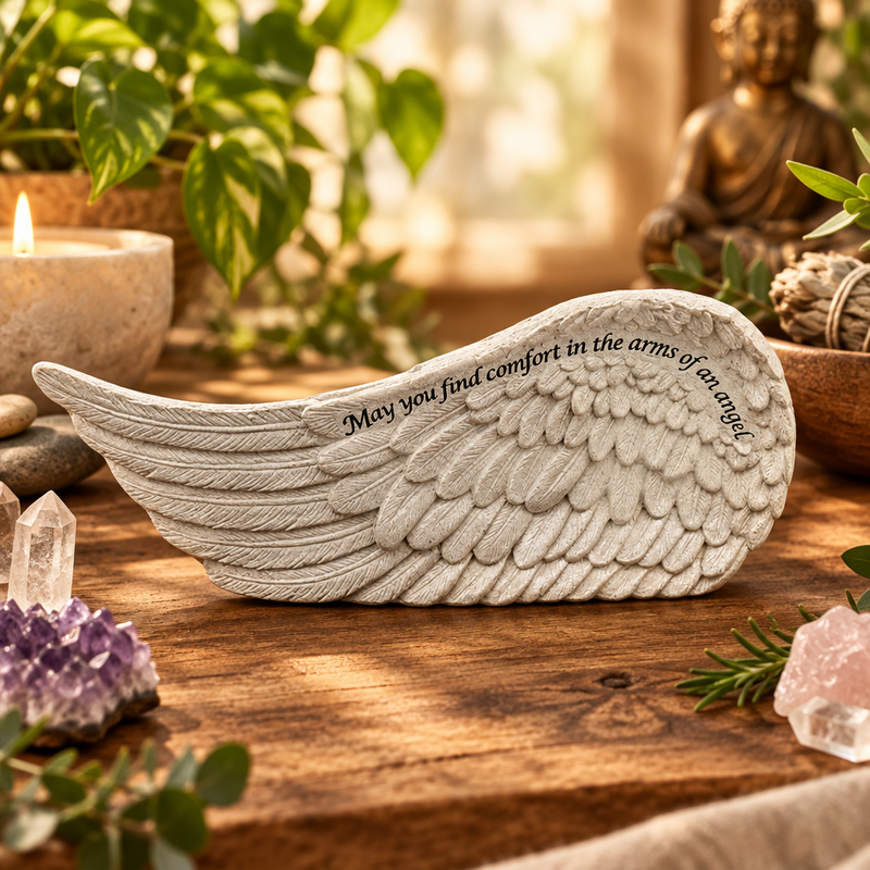 Angel Wing May You Find Comfort In the arms of an Angel
