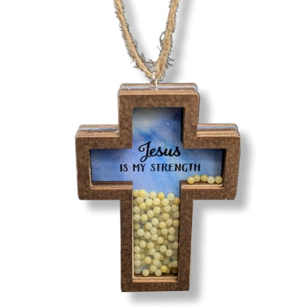 Ornament Seeds of Faith Jesus is My Strength