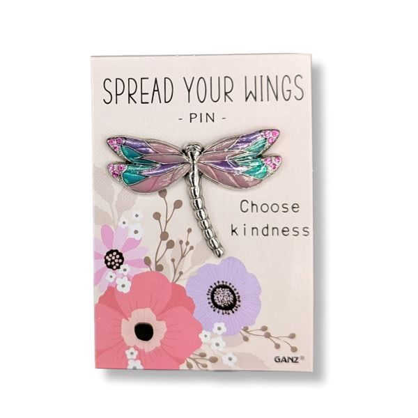 Pin Spread Your Wings Dragonfly
