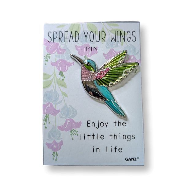 Pin Spread Your Wings Hummingbird