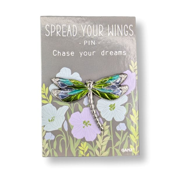 Pin Spread Your Wings Dragonfly