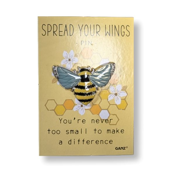 Pin Spread Your Wings Bee