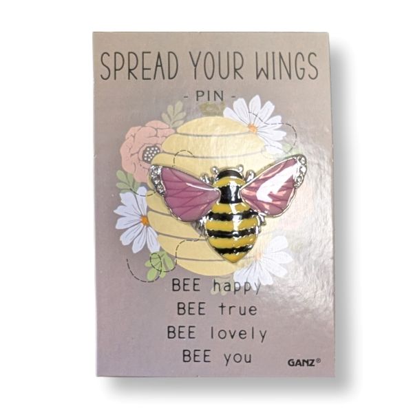 Pin Spread Your Wings Bee