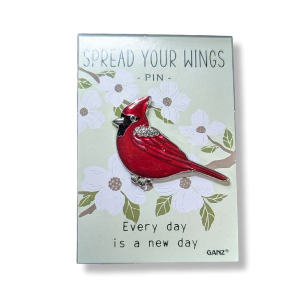 Pin Spread Your Wings Cardinal