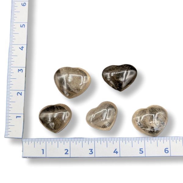 Rocks Smokey Quartz Heart