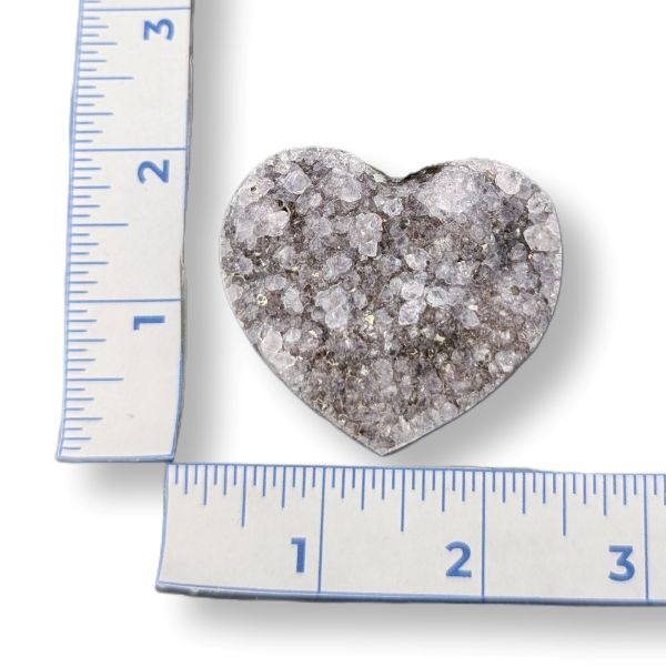Rocks Amethyst Heart Cluster 71g Approximate