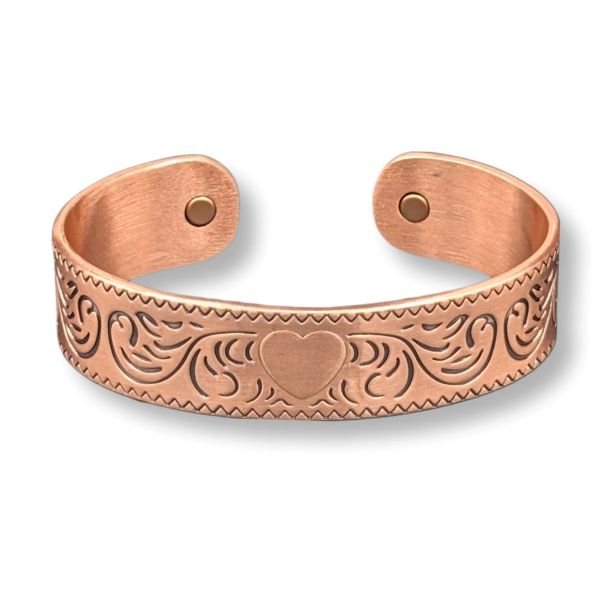 Copper Bracelet Heart