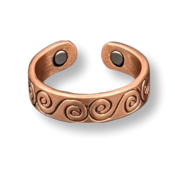 Magnetic Copper Ring Spiral