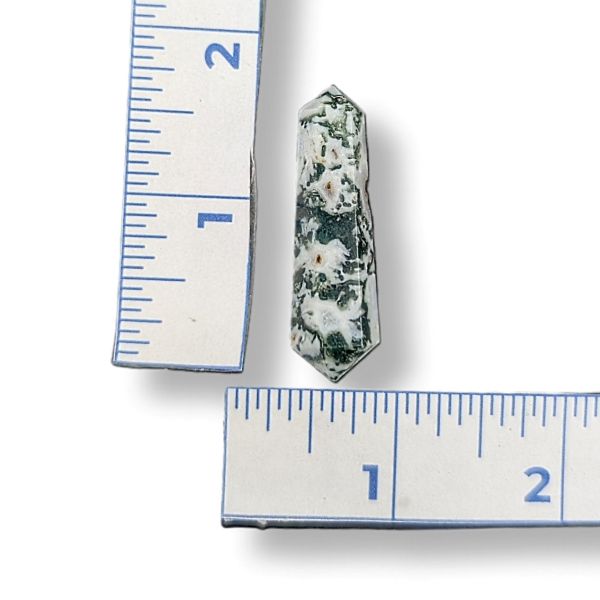 Rocks Tree Agate Double Terminated Point