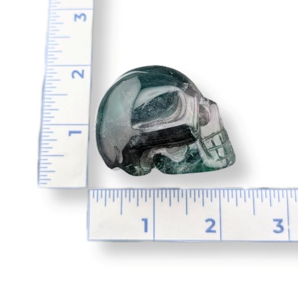 Rocks Fluorite 50mm Skull