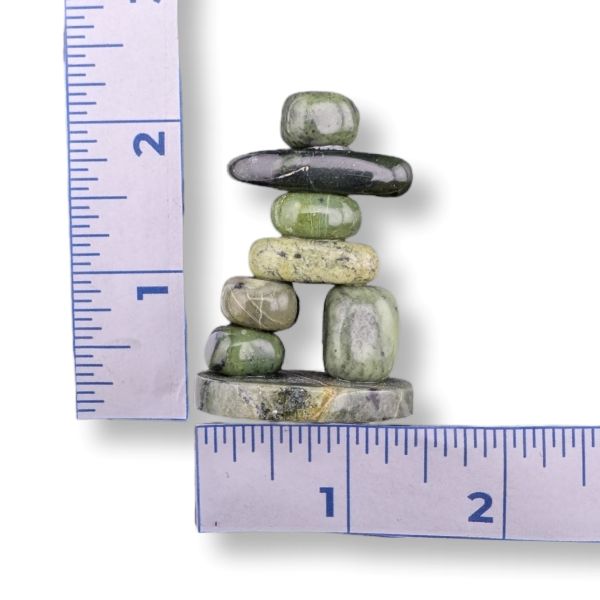 Rocks Jade Inukshuk