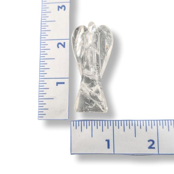 Rocks Quartz Crystal 50mm Angel