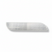 Selenite piece on a white background