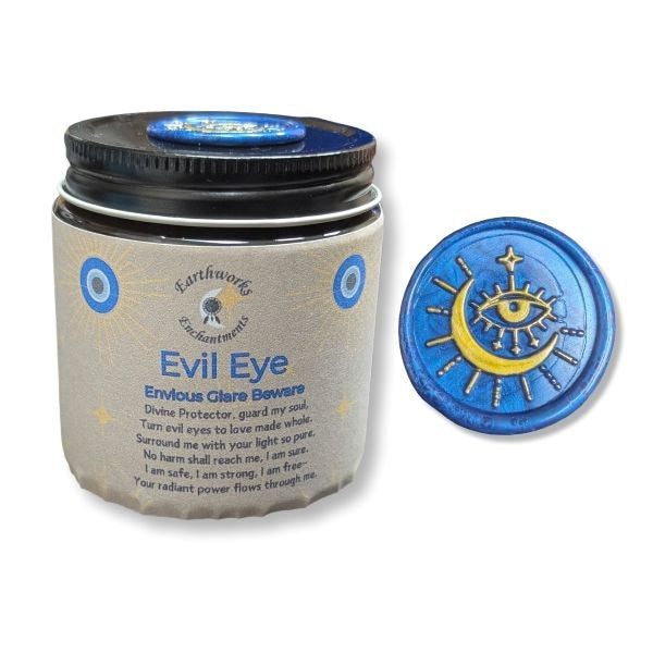Earthworks Enchantments Candle Evil Eye