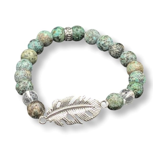 8mm Bracelet African Turquoise