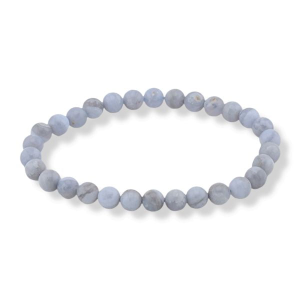 6mm-7mm Bracelet Blue Lace Agate