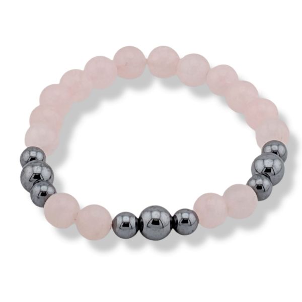 8mm Bracelet Rose Quartz Tetrahertz
