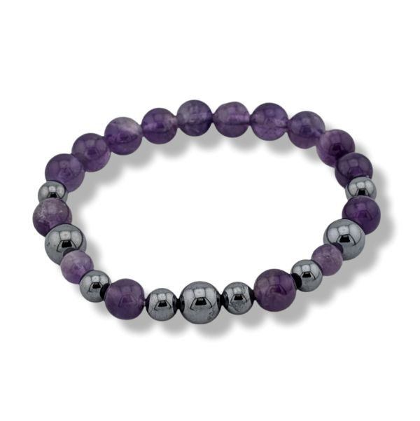 8mm Bracelet Amethyst Tetrahertz