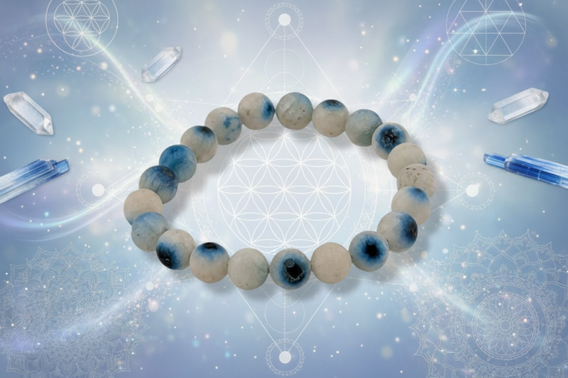 8mm Bracelet Ice Blue Nakurite
