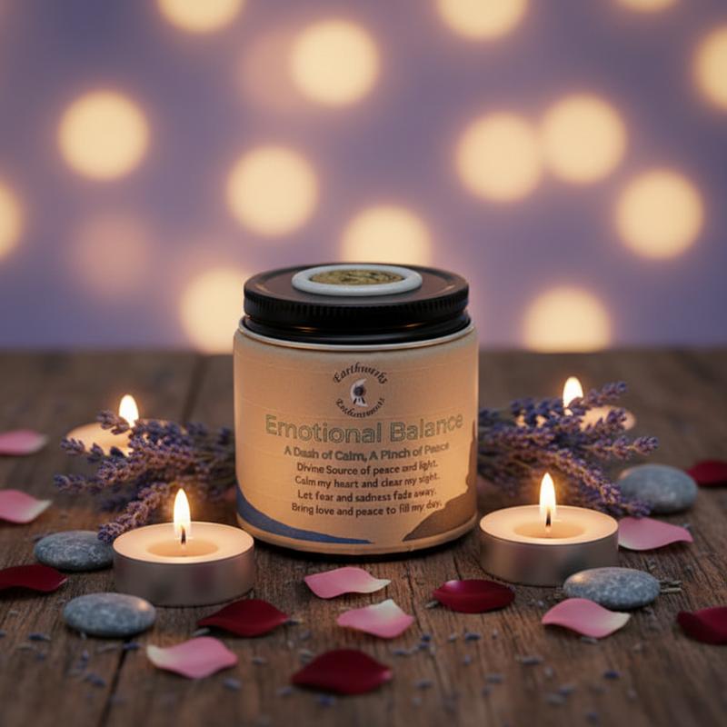 Earthworks Enchantments Candle Emotional Balance