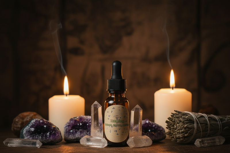 Earthworks Enchantments Spell Oil Healing
