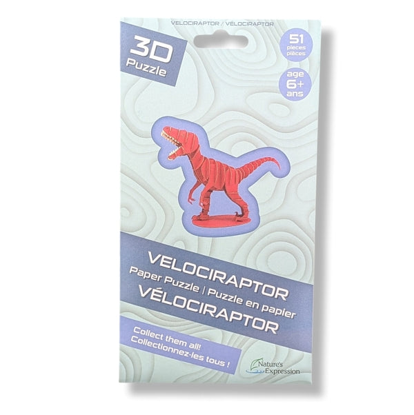 3D Puzzle Velociraptor