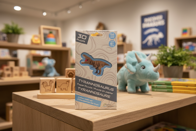 3D Puzzle Tyrannosaurus