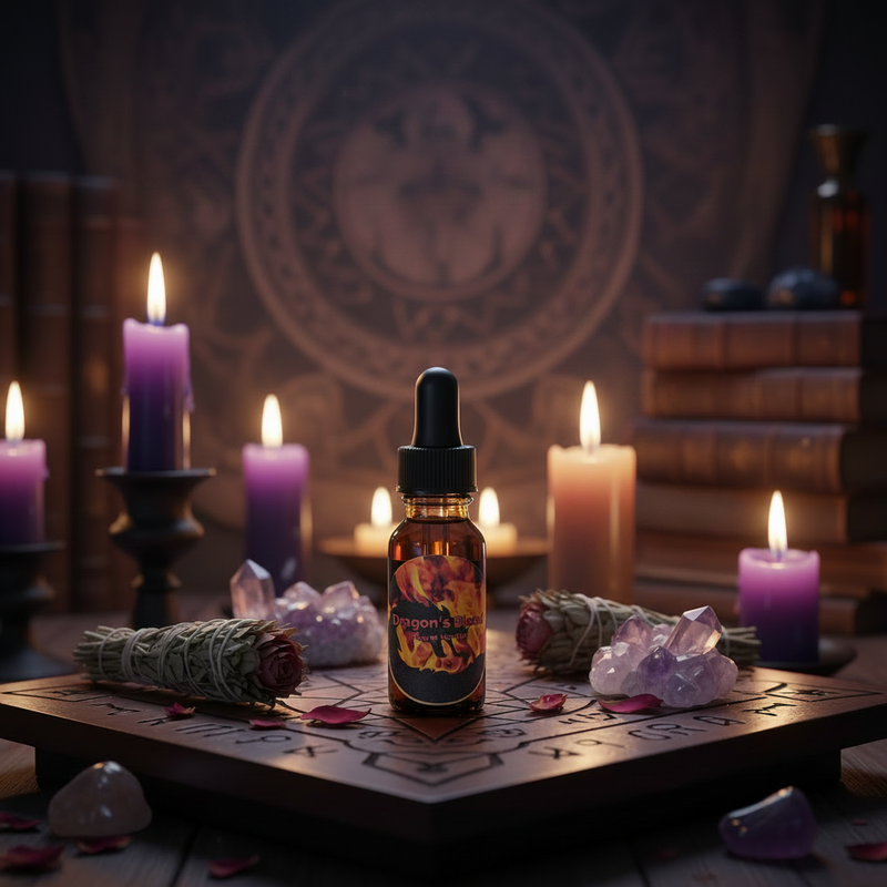Earthworks Enchantments Spell Oil Dragon's Blood